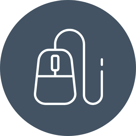 Icon representing online enrollment in the ZILRETTA Specialty Pharmacy Program