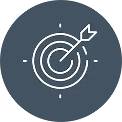 Icon representing local delivery of medication